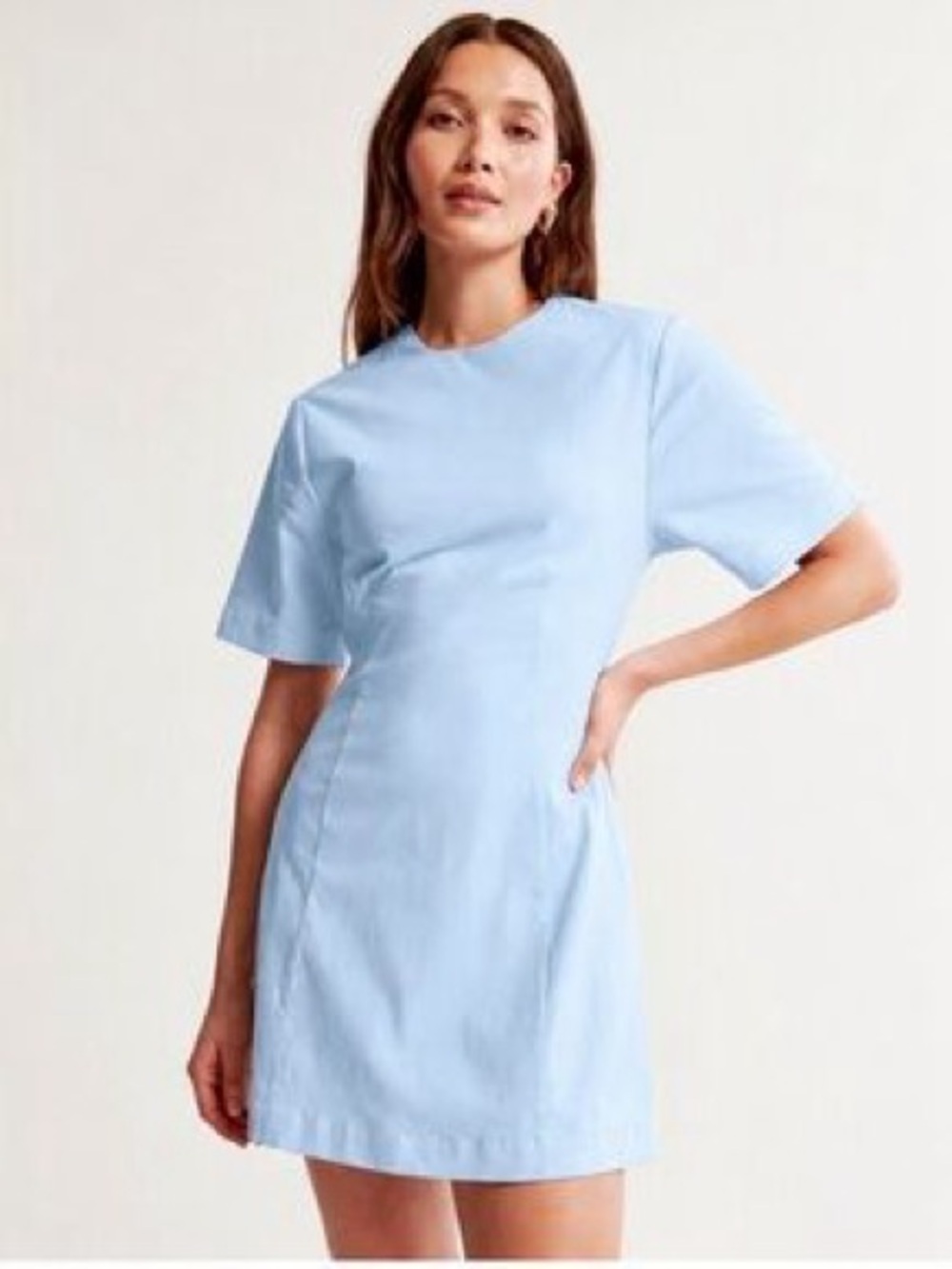 Abercrombie & Fitch Stretch Tee Mini Dress - Tall Length